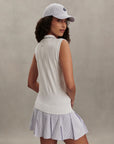White Marit Seamless Polo
