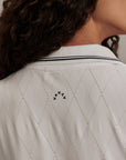White Marit Seamless Polo