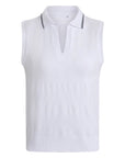 White Marit Seamless Polo