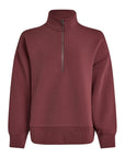 Wild Rhubarb Mavis Mock Neck Sweatshirt