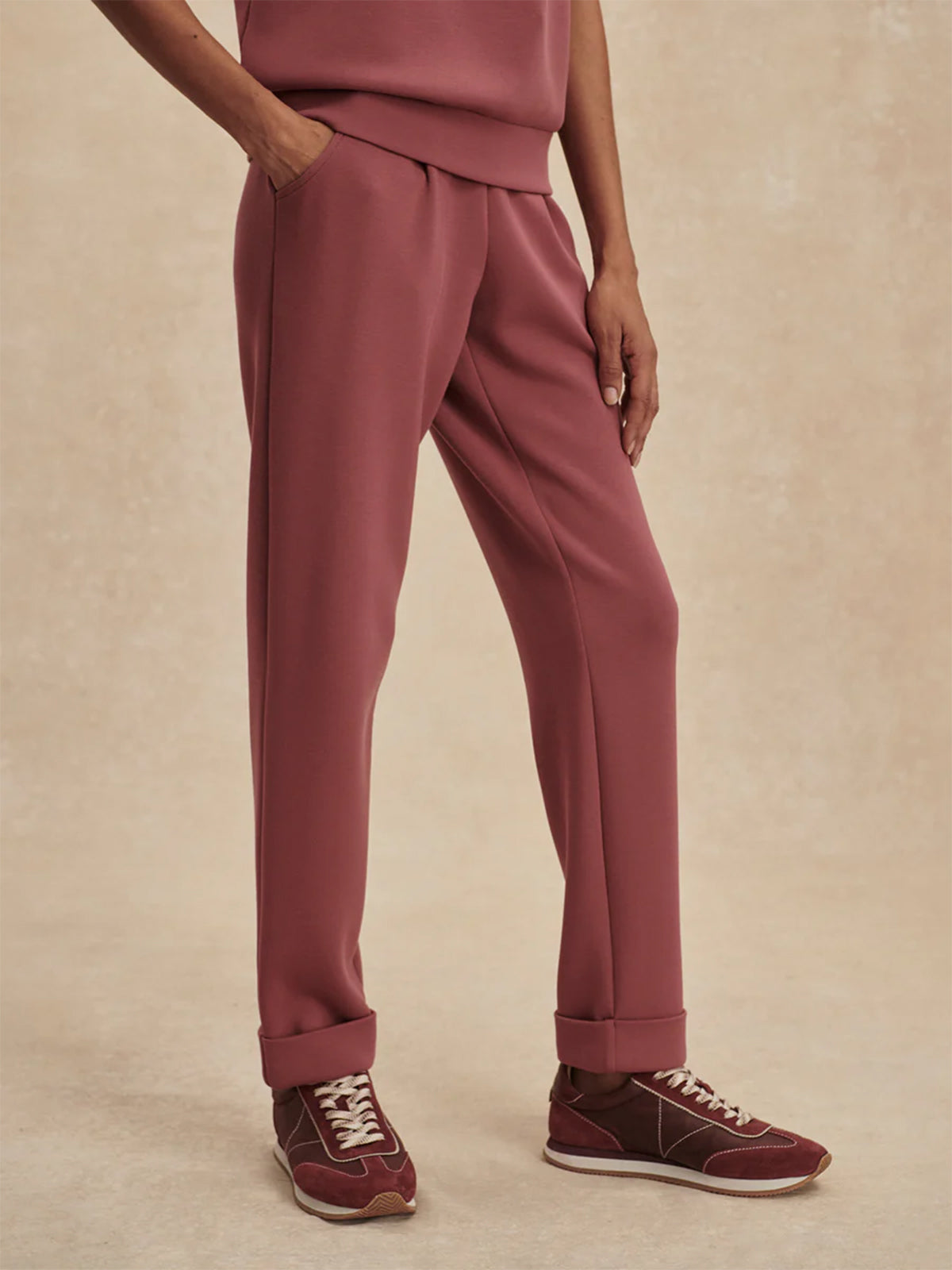 Wild Rhubarb The Rolled Cuff Pant 25"