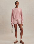 Zephyr Mauve Tamsin Cropped Sweater