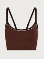 Brown Stone Freesoft Piper Sports Bra