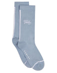 Celestial Blue Ivan Light Rib Sock