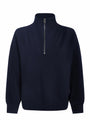 Navy Hawley Half-Zip Sweatshirt