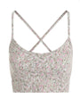 Rose Watercolour Floral Move Irena Sports Bra