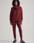 Russett Brown Priya Longline Sweatshirt