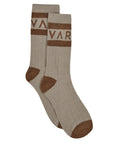 Simply Taupe / Deep Taupe Spencer Socks