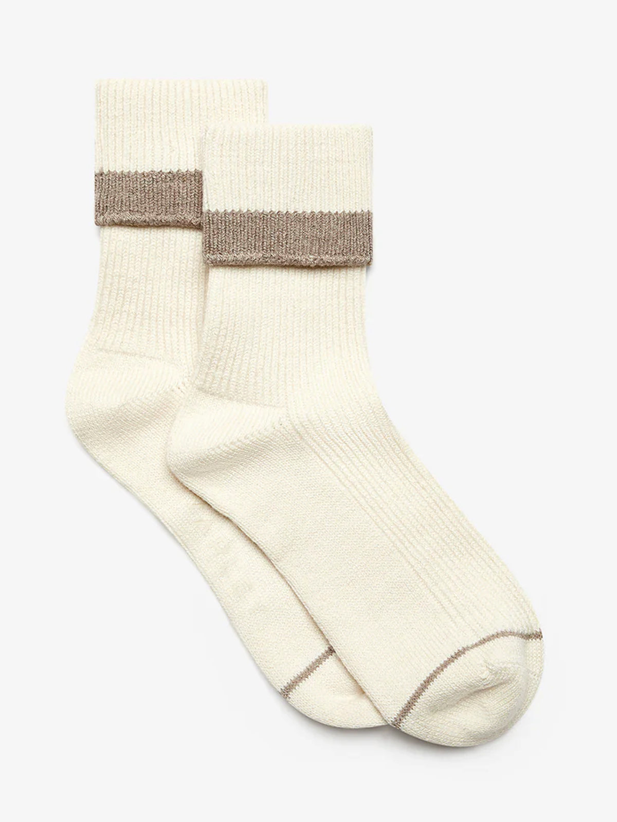 Egret Kerry Plush Roll Top Socks