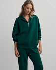 Forest Hawley Half-Zip Sweatshirt