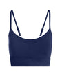 Dark Sapphire Shape Amber Sports Bra