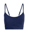 Dark Sapphire Shape Amber Sports Bra