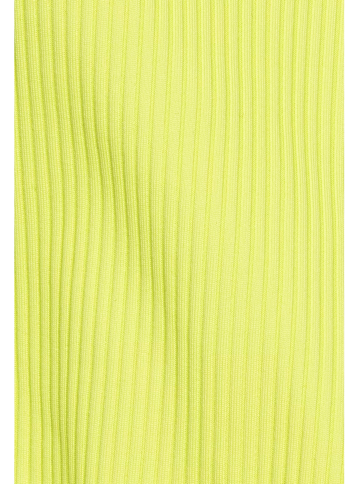 Cyber Lime Ribbed Veronica Leggings