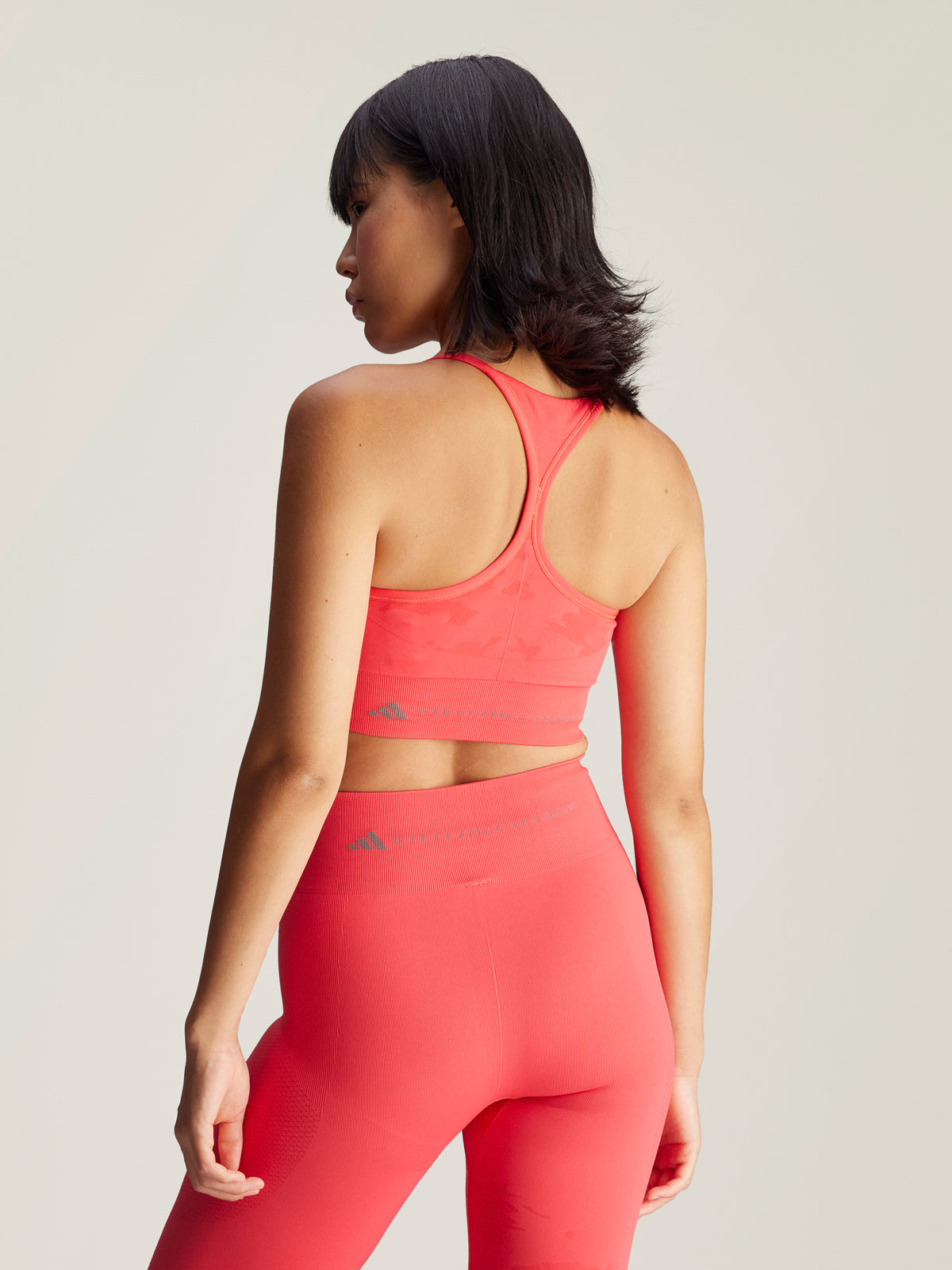 Pink Seamless TrueStrength Yoga Bra