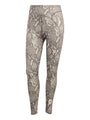 Almond Milk and Charcoal Snake Print TruePurpose 7/8 Training Leggings