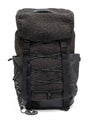 Carbon Grey Teddy Fleece Backpack