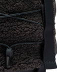 Carbon Grey Teddy Fleece Backpack