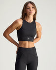 Black TruePurpose Training Crop Top
