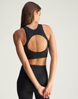 Black TruePurpose Training Crop Top