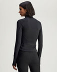 Black TruePurpose Midlayer Zip Training Jacket