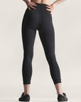 Black TruePurpose Yoga 7/8 Leggings