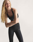Black TruePurpose Yoga 7/8 Leggings