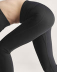 Black TruePurpose Yoga 7/8 Leggings