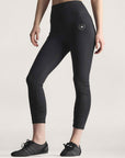 Black TruePurpose Yoga 7/8 Leggings
