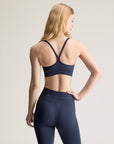 Navy Seamless TrueStrength Yoga Bra