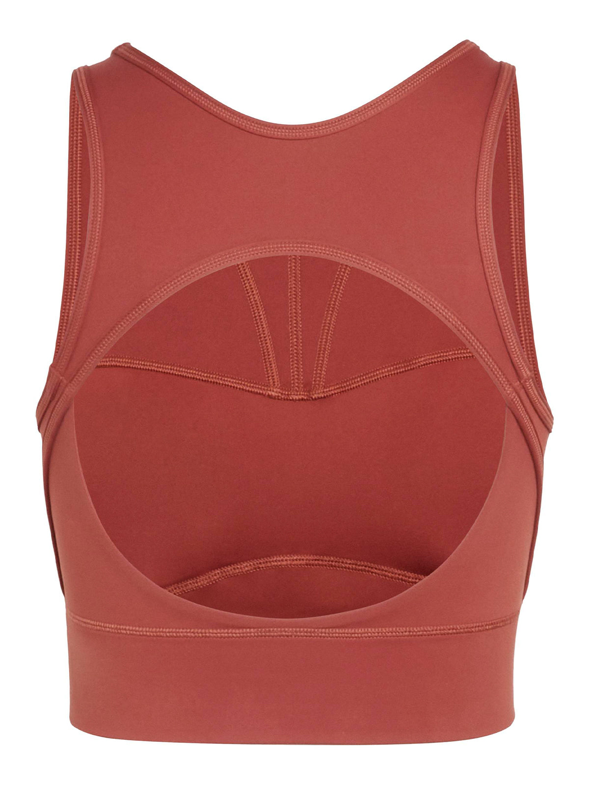 Burnt Sienna TruePurpose Cropped Sleeveless Training Top