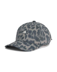 Dove Grey and Carbon Leopard Print Running Cap