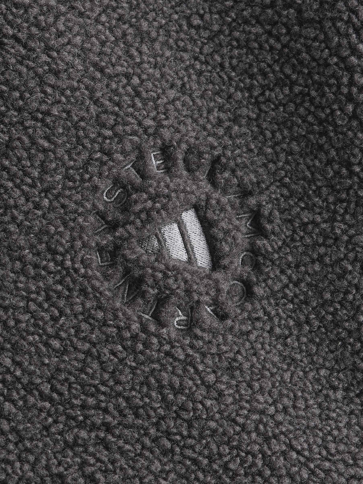 Carbon Grey Full-Zip Winter Fleece