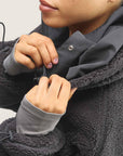 Carbon Grey Full-Zip Winter Fleece