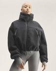 Carbon Grey Full-Zip Winter Fleece