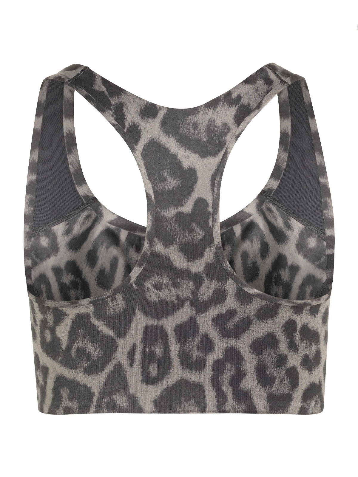 Dove Grey Carbon Leopard Print Prime Lift Medium Impact Training Bra
