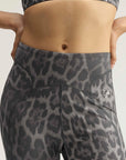 Dove Grey Carbon Leopard Print TruePurpose 7/8 Training Leggings