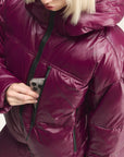 Maroon Padded Winter Jacket