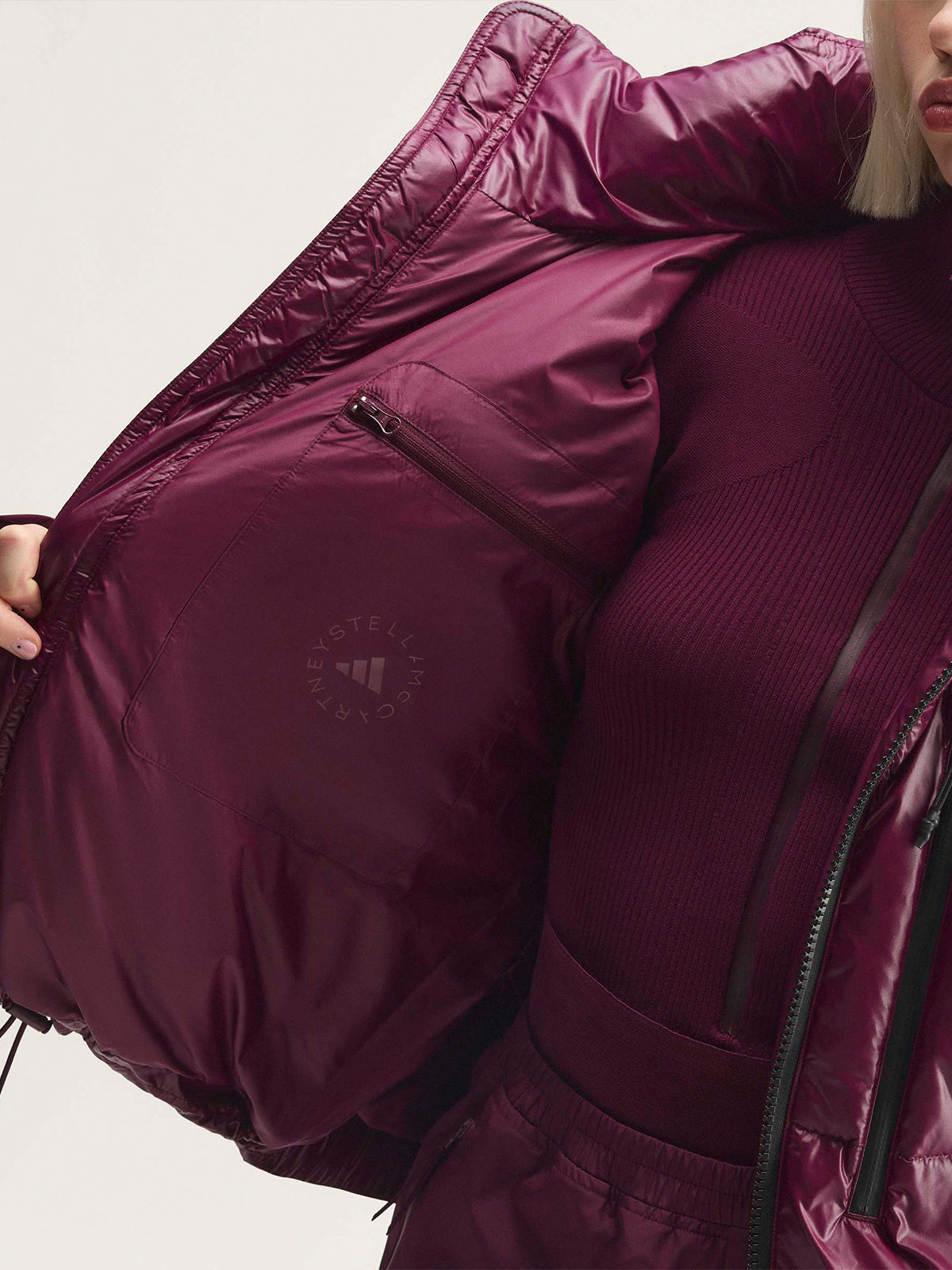 Maroon Padded Winter Jacket