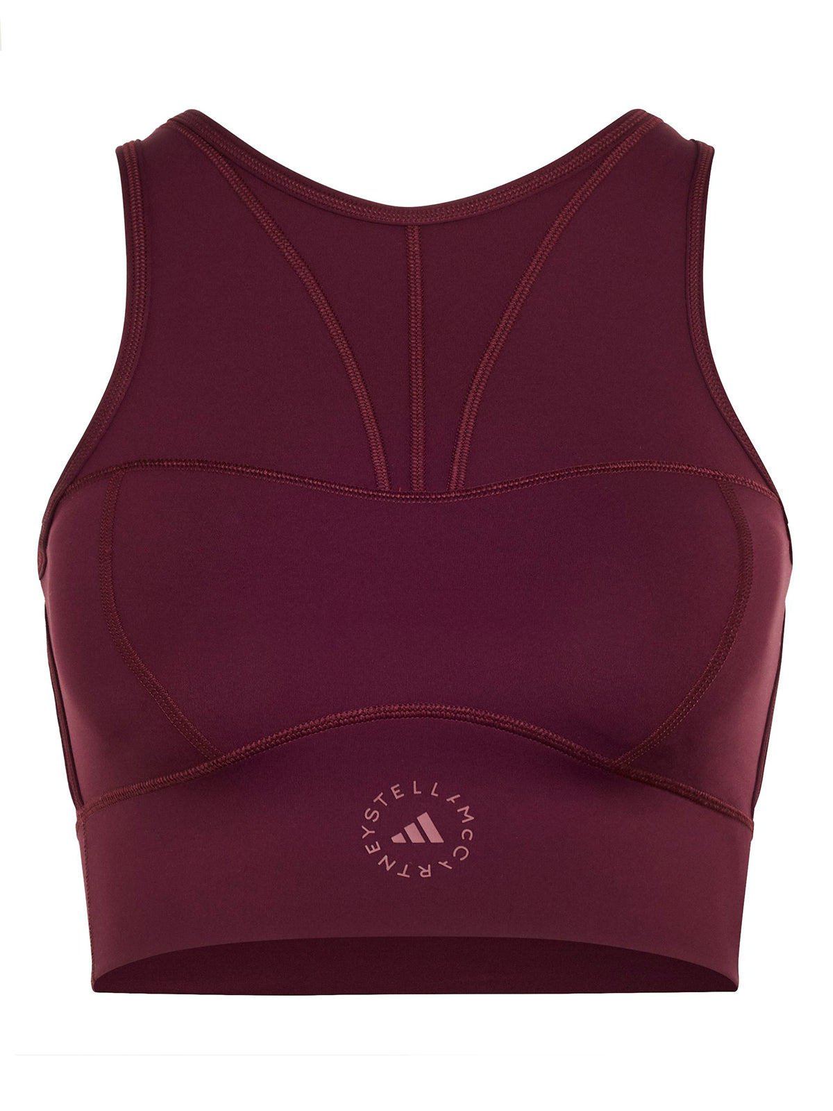 Maroon TruePurpose Cropped Sleeveless Training Top
