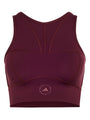 Maroon TruePurpose Cropped Sleeveless Training Top