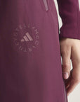 Maroon Zip Track Pants