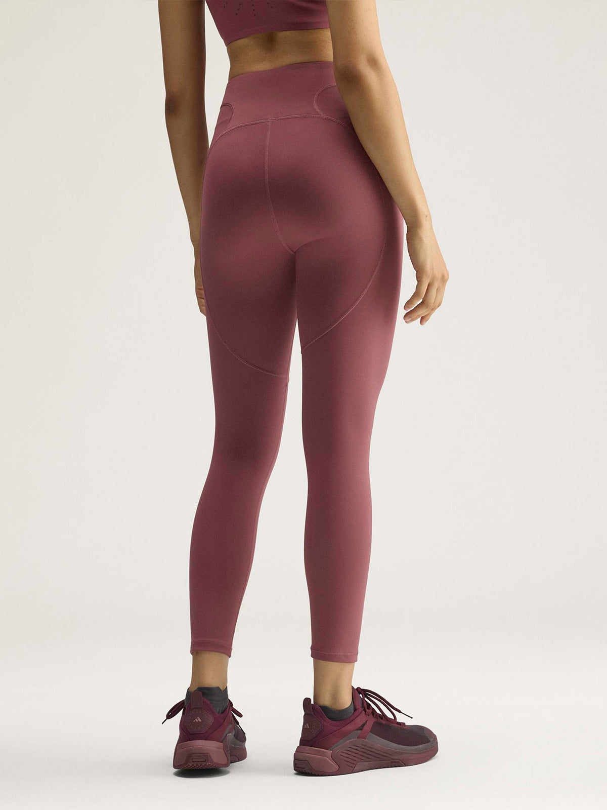 Quiet Crimson TruePurpose 7/8 Training Leggings