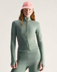 Stone Green TruePurpose Midlayer Training Jacket