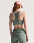 Stone Green TruePurpose Power Impact Training Bra