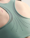 Stone Green TruePurpose Power Impact Training Bra