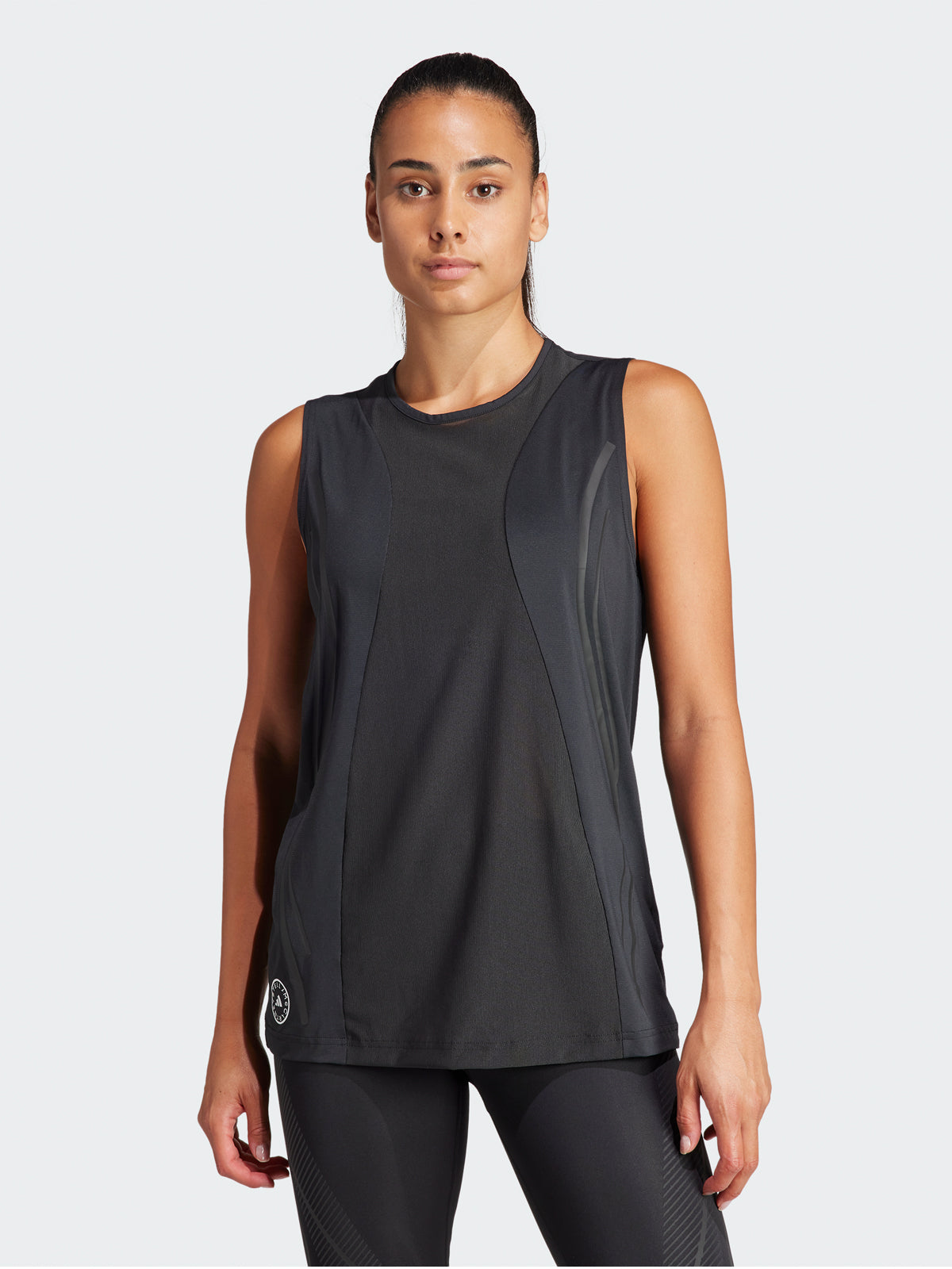 Black TruePace Running Tank Top