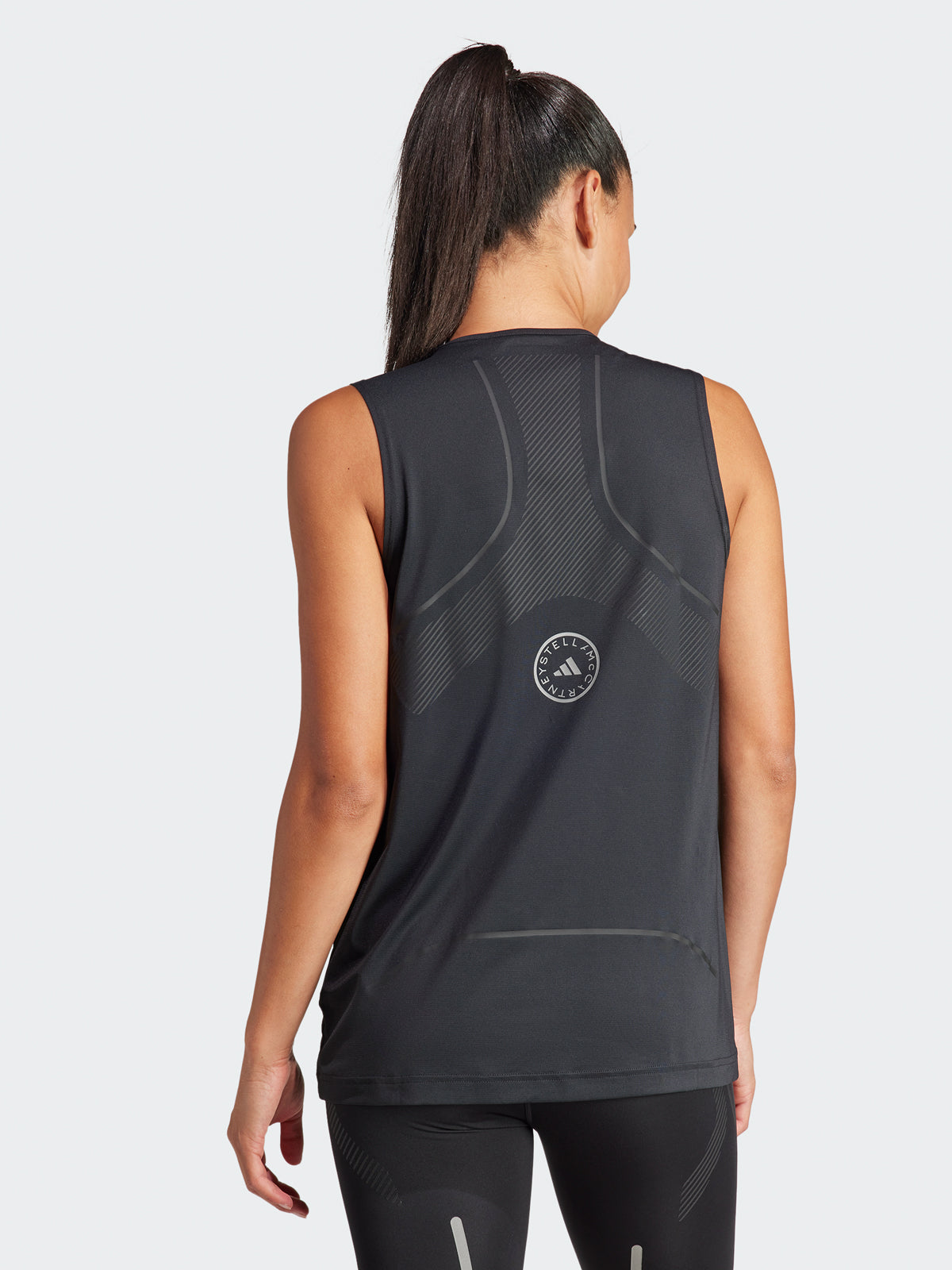 Black TruePace Running Tank Top