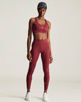 Shadow Red TruePurpose Power Impact Training Sports Bra