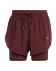 Shadow Red 2-in-1 TruePurpose Training Shorts