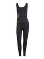 Black Seamless TrueStrength Knit Yoga Onesie